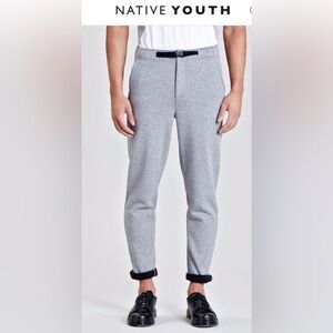 Native Youth Gray Sweatpants Joggers